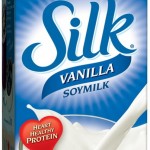Silk vanilla soy milk